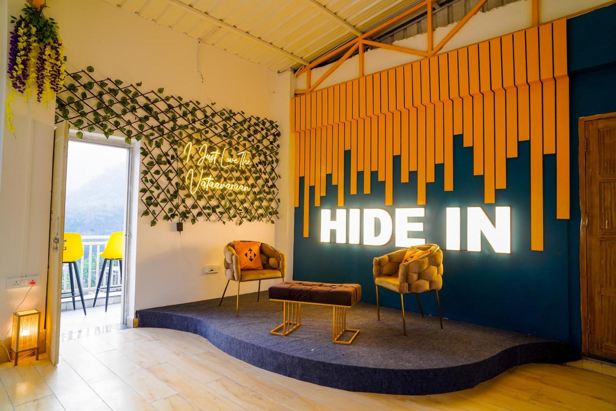 Hide-In Rishikesh, Laxman Jhula Hostel ภายนอก รูปภาพ