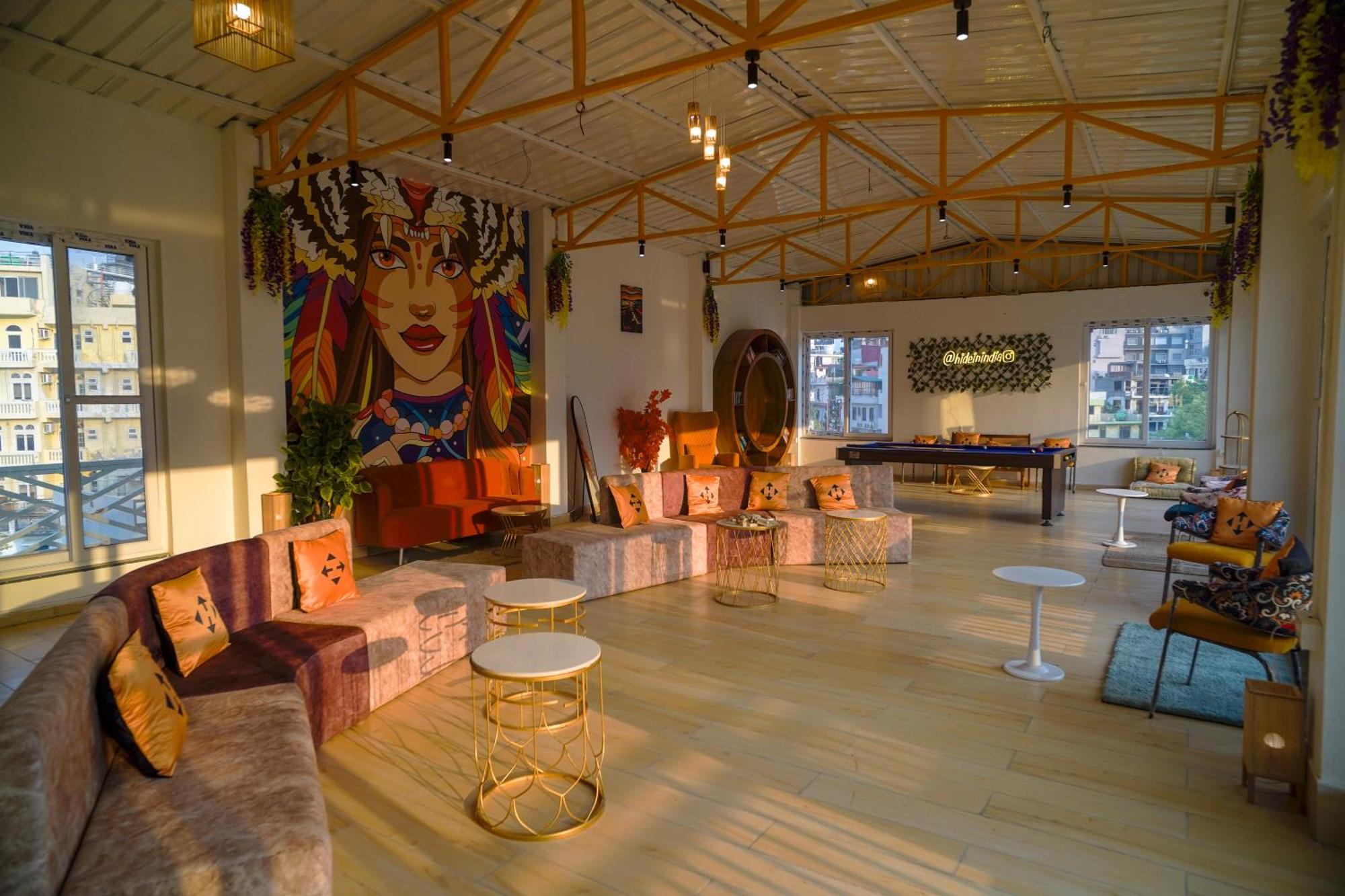 Hide-In Rishikesh, Laxman Jhula Hostel ภายนอก รูปภาพ