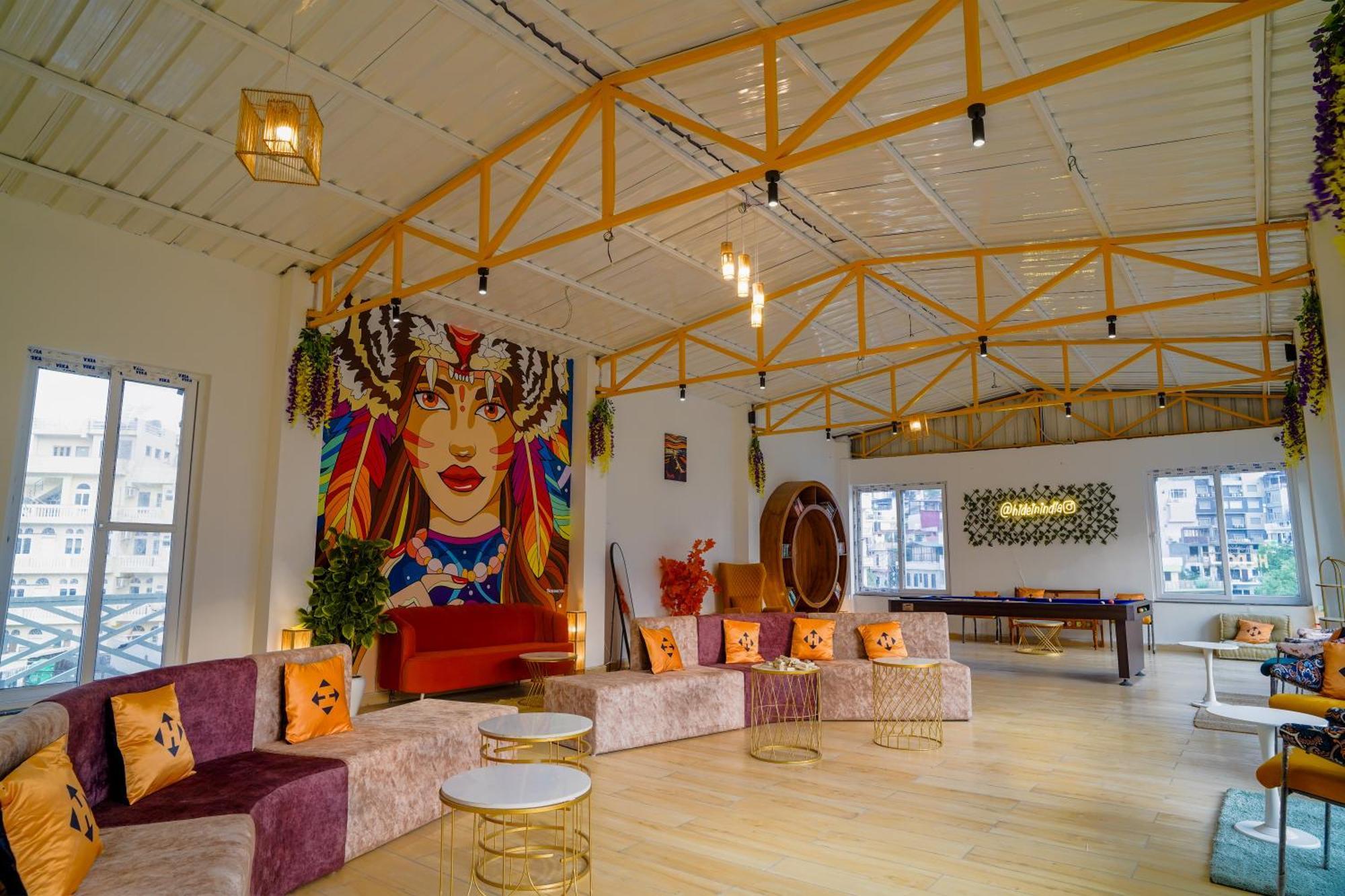 Hide-In Rishikesh, Laxman Jhula Hostel ภายนอก รูปภาพ
